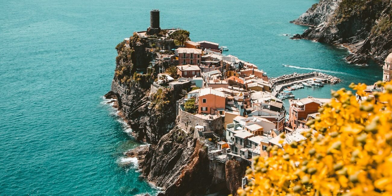 Colourful cliffside town on the Amalfi Coast