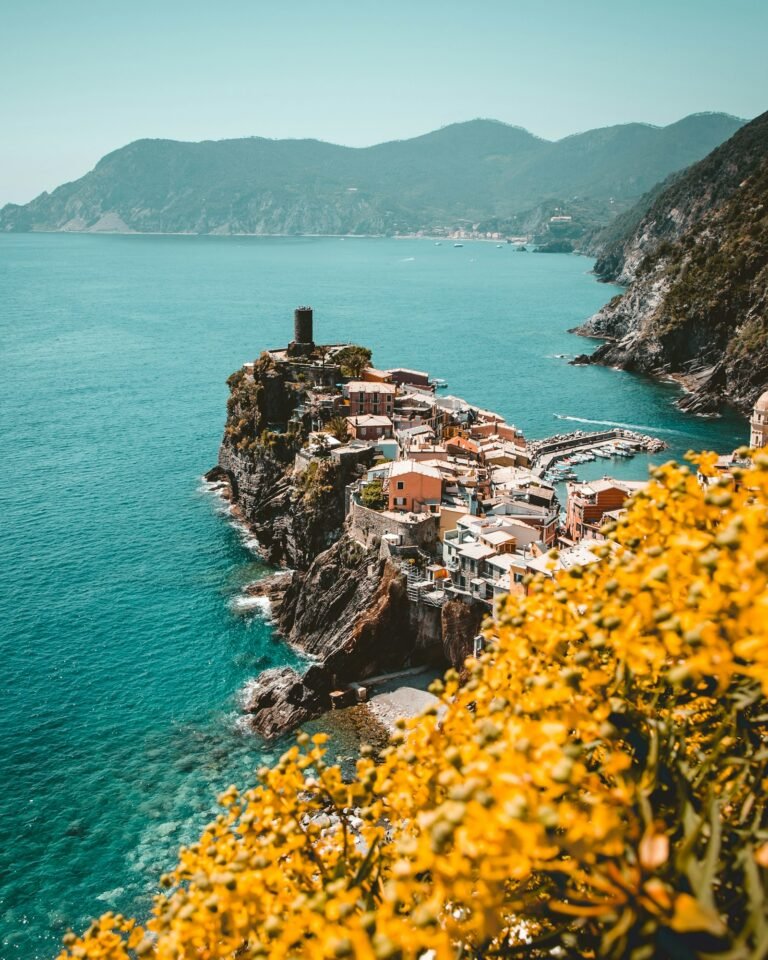 Colourful cliffside town on the Amalfi Coast
