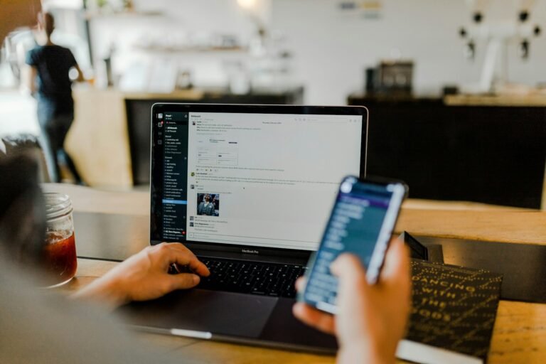 Laptop and credit card suggesting an online booking