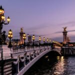 European city rooftops and historic architecture